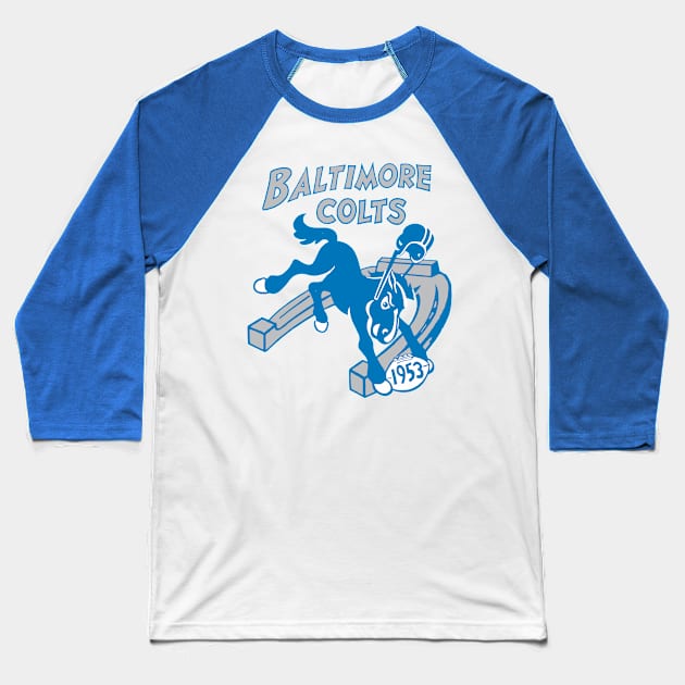 1953 Baltimore Colts - Replica T-Shirt Baseball T-Shirt by Norwood Designs